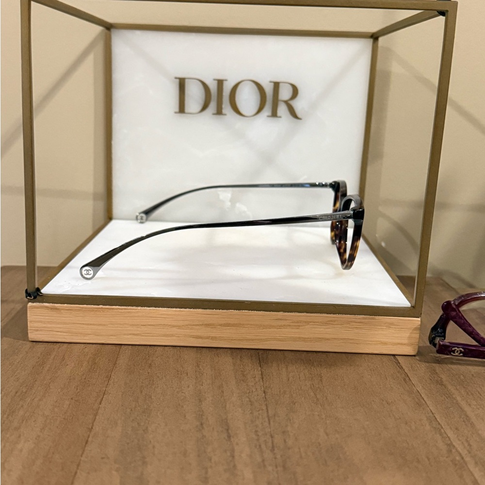 Chanel Tortoiseshell Eyeglasses - Picture 2 of 4